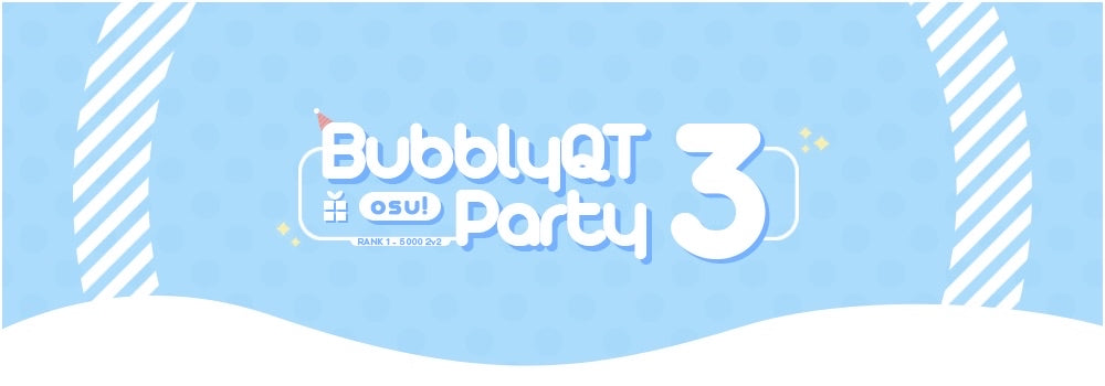 Join the BubblyQT Party 3 Osu! Tournament to win a Sim Pad 2!